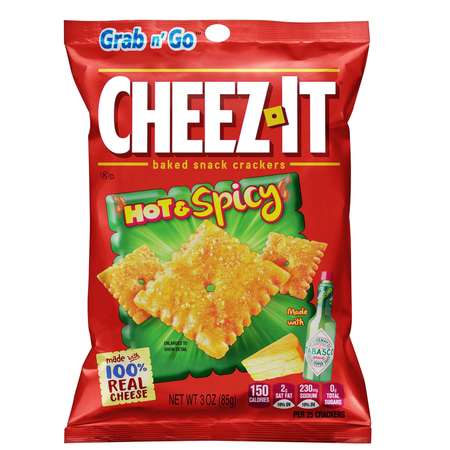 Cheez-It Cheez-It Hot & Spicy Cheez-It Snack 3 oz. Bag, PK36 2410037278